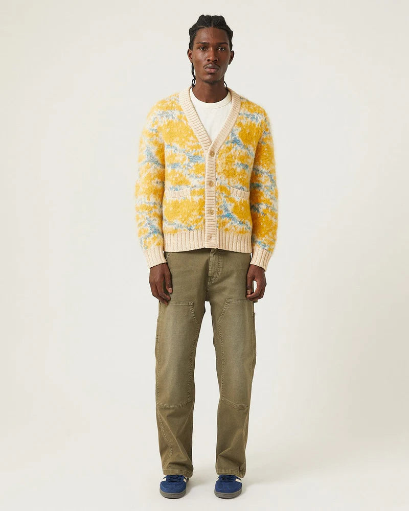 Mohair Camo Cardigan Sweaters Corridor