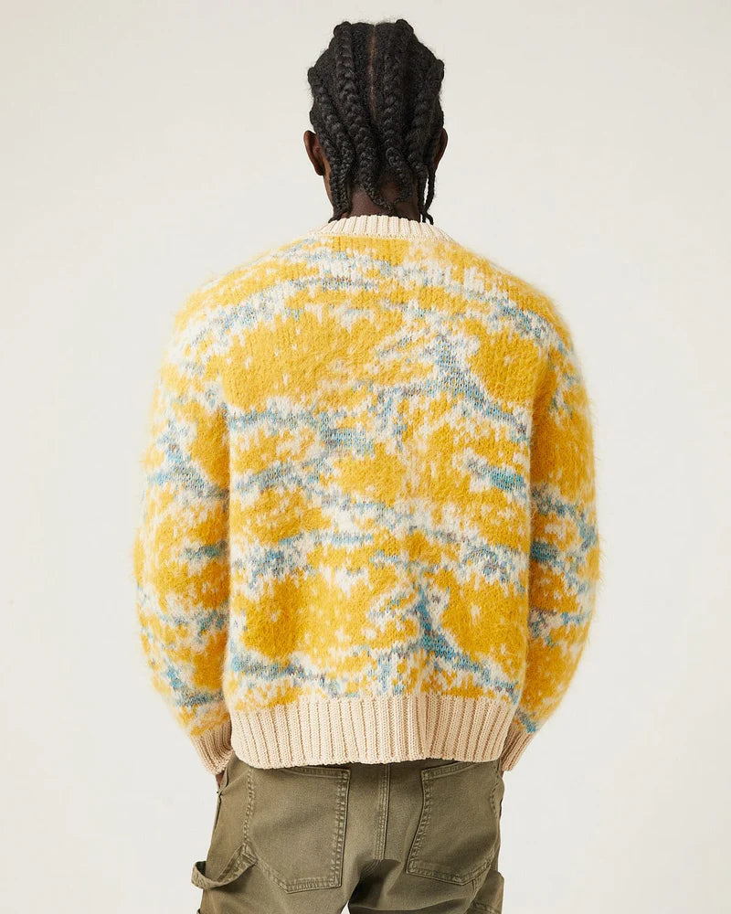 Mohair Camo Cardigan Sweaters Corridor
