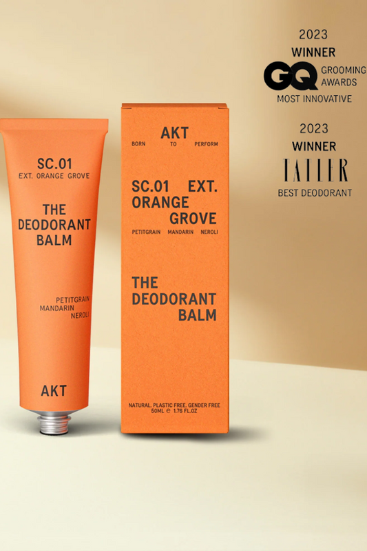 AKT Deodorant Balm SC.01 Orange Grove Skincare AKT London