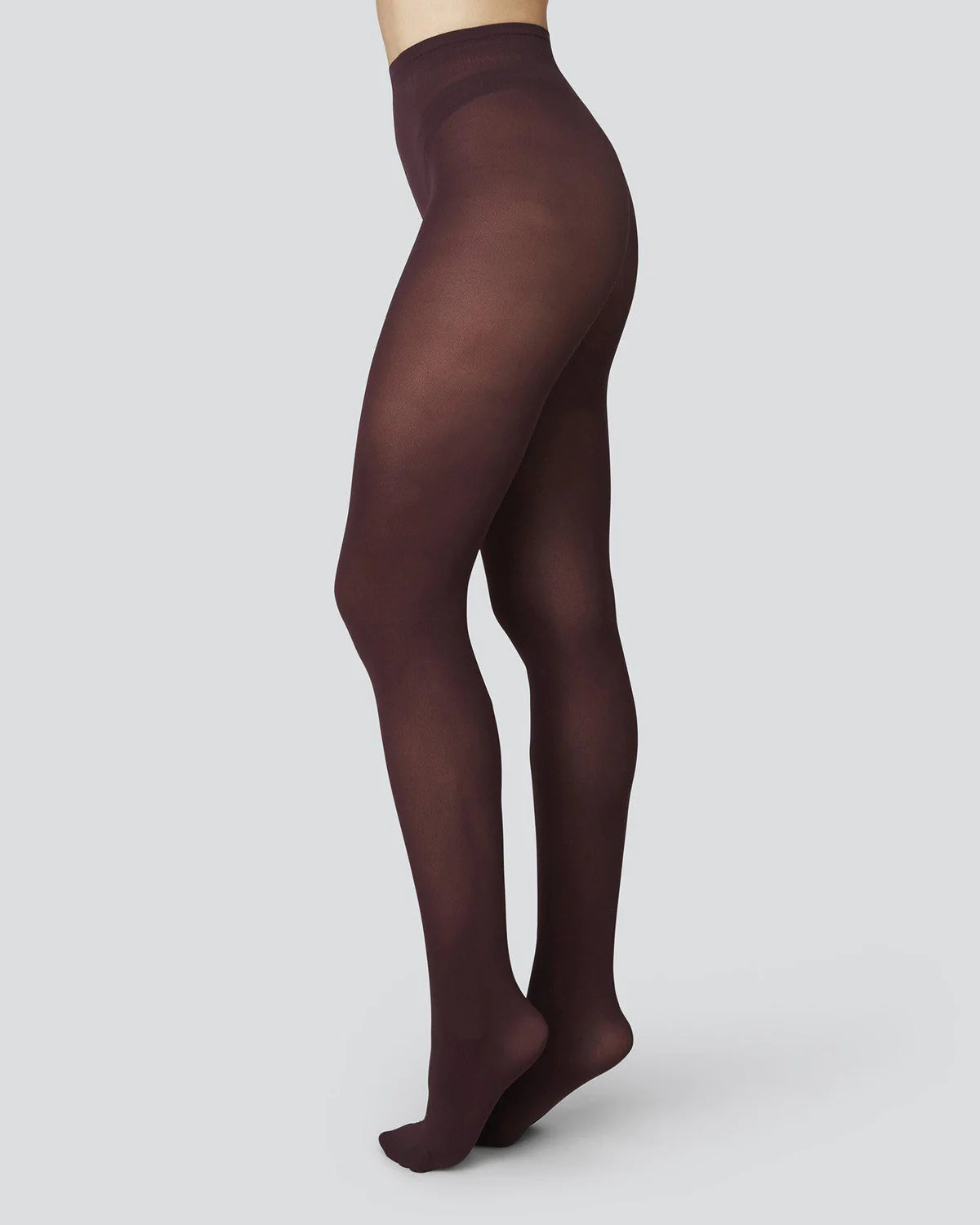 Olivia Premium Tights Socks Swedish Stockings Bordeaux S