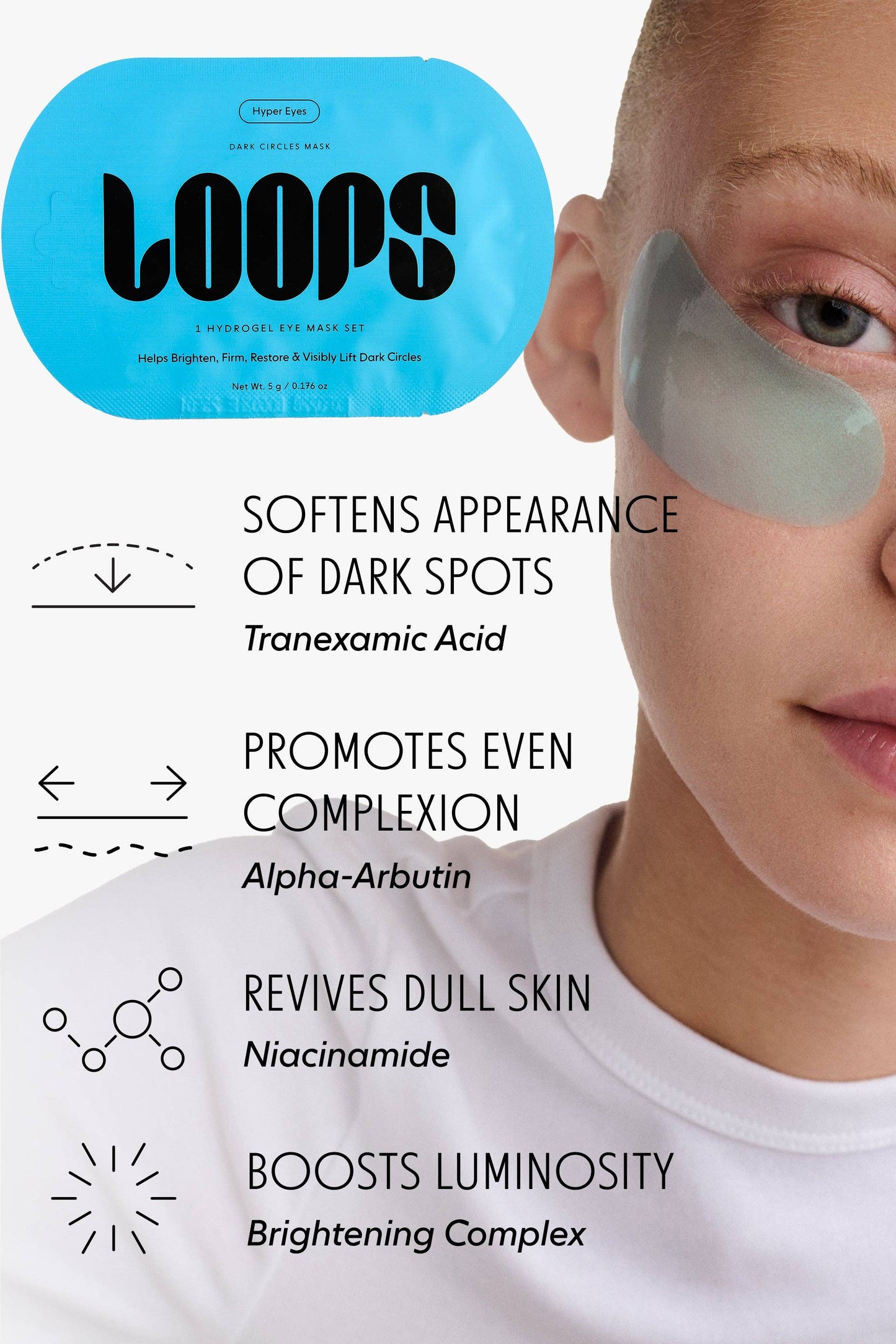 Hyper Eyes Single Eye Mask Skincare LOOPS - 5