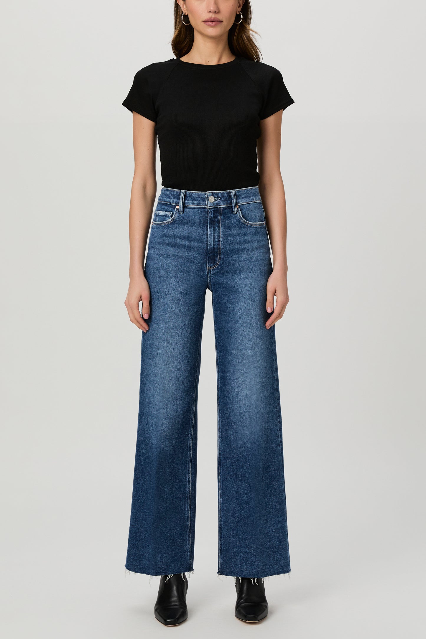 Anessa 31" W/ Raw Hem - Hackney Jeans PAIGE