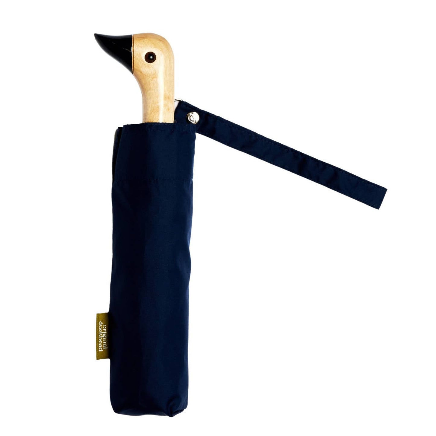 Navy Compact Eco-Friendly Duck Head Umbrella Umbrellas Original Duckhead US
