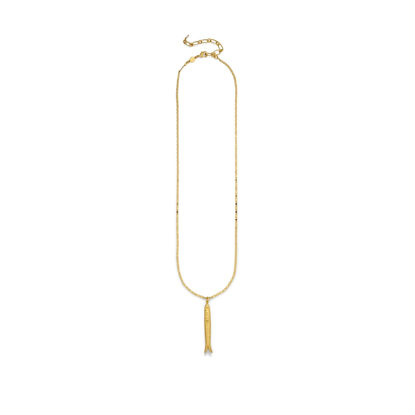 Hippie Fish Necklace Jewelry Anni Lu