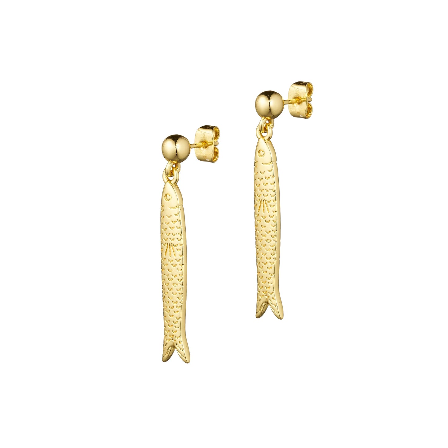 Hippie Fish Earrings Jewelry Anni Lu