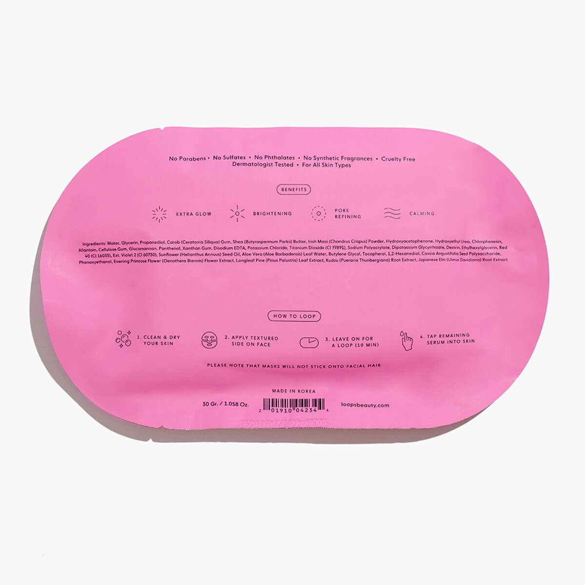 Double Take Single Mask Skincare LOOPS