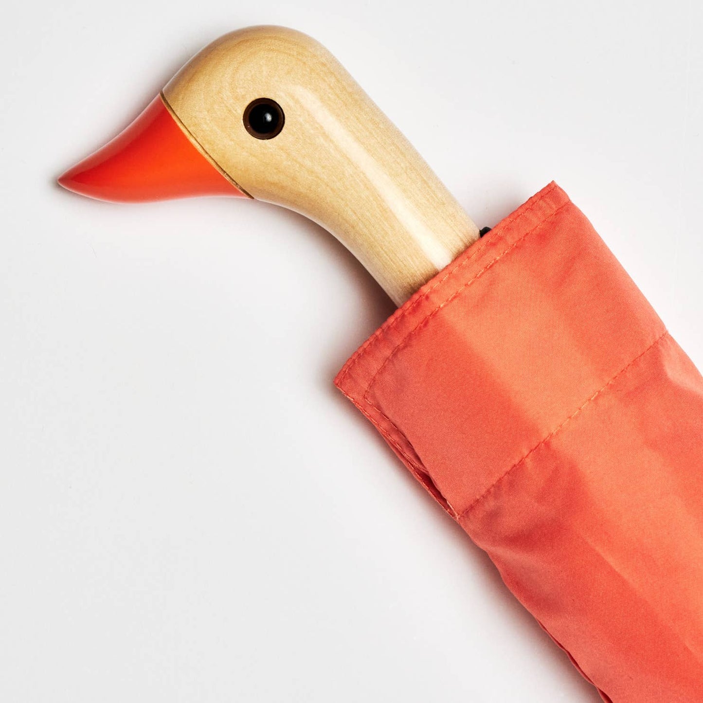 Peach Compact Eco-Friendly Duck Umbrella Umbrellas Original Duckhead USA