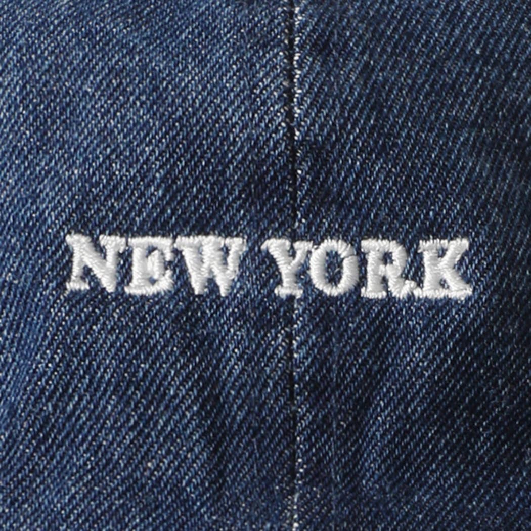 New York Denim Cap Hats Fashion City