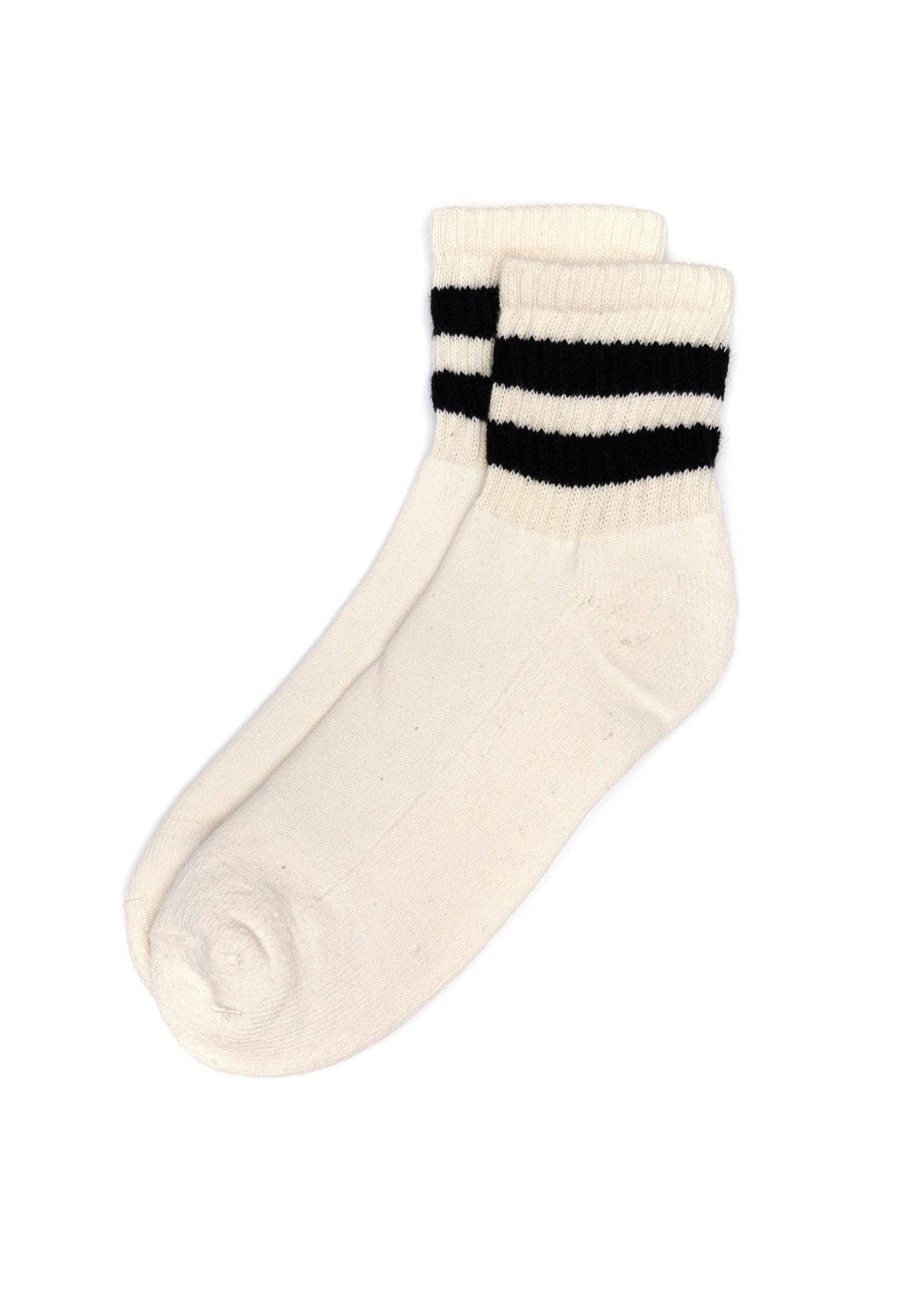 The Mono Stripe Quarter Crew Socks American Trench