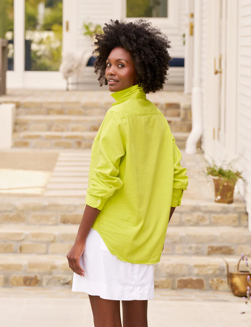 Relaxed Button-Up Shirt Shirts Frank & Eileen