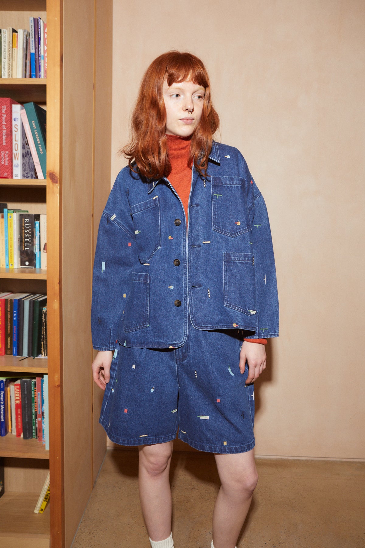 Carson Chore Coat Embroidered L.F.Markey - 4