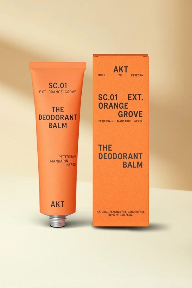 AKT Deodorant Balm SC.01 Orange Grove Skincare AKT London