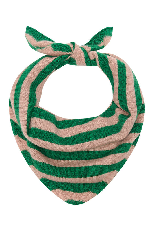 Stripe Bandana Scarves Jumper 1234 V5_Olive Green_Skin One Size