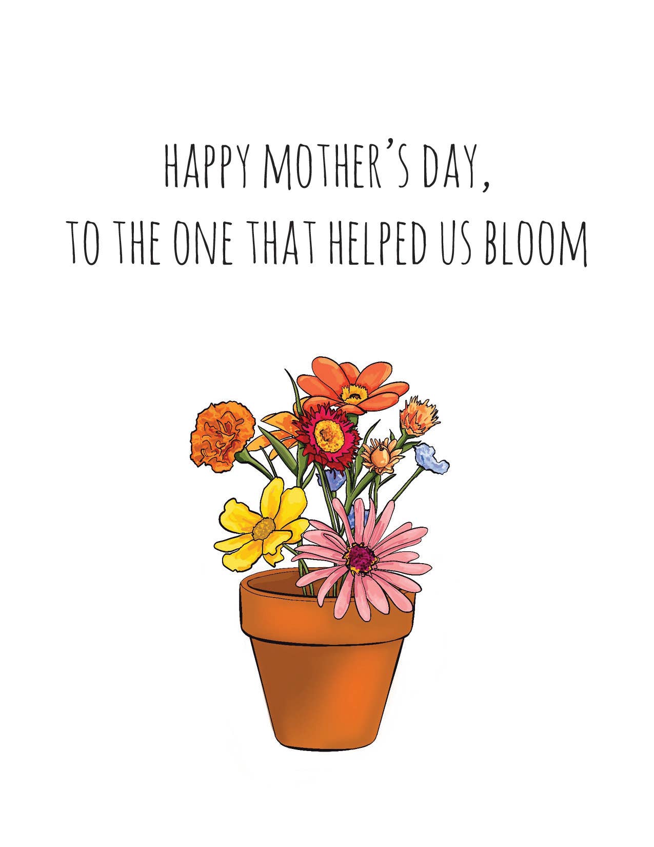 Mother's Day Bloom Cards Noted By Copine