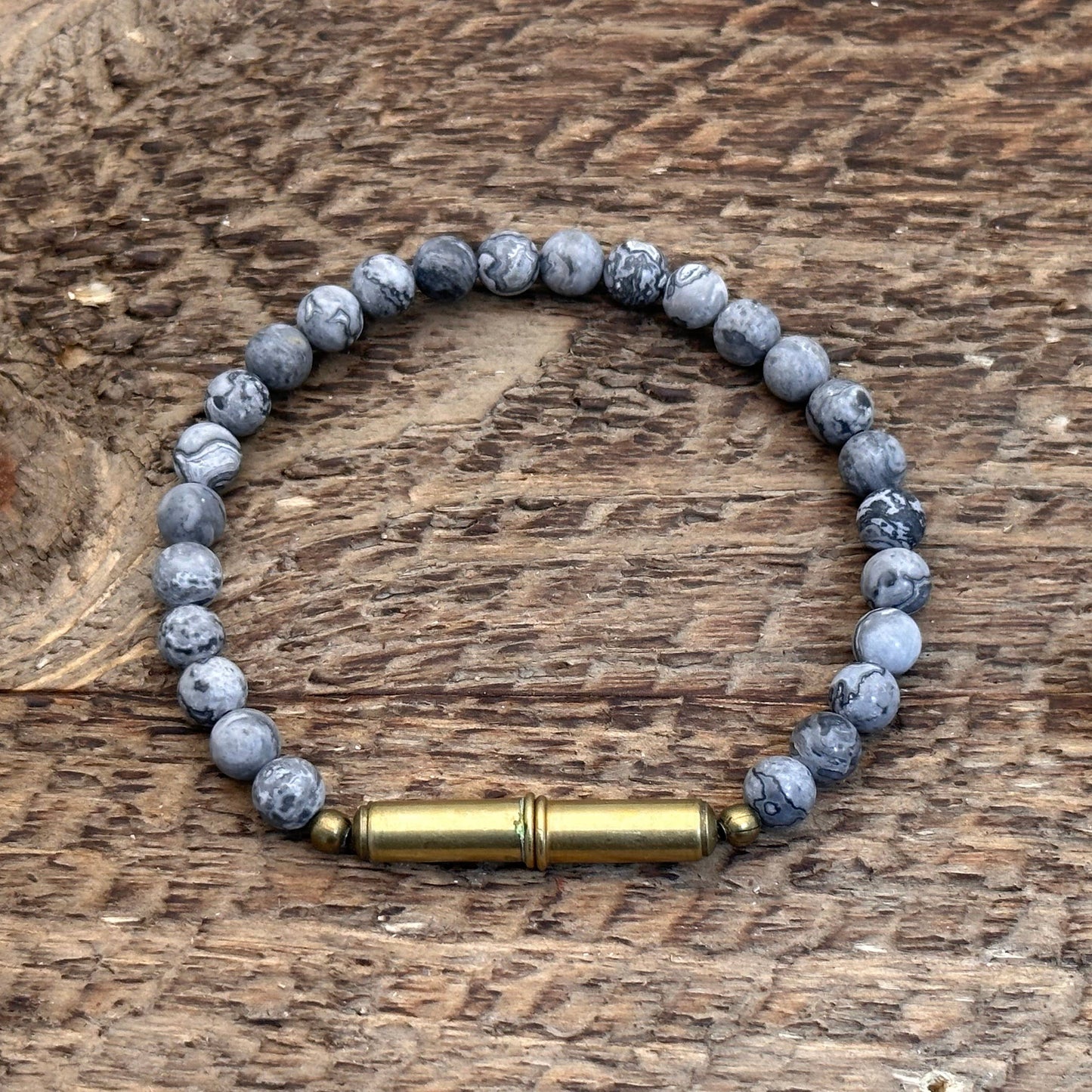 Flint Beaded Single Bracelet Jewelry Tres Cuervos