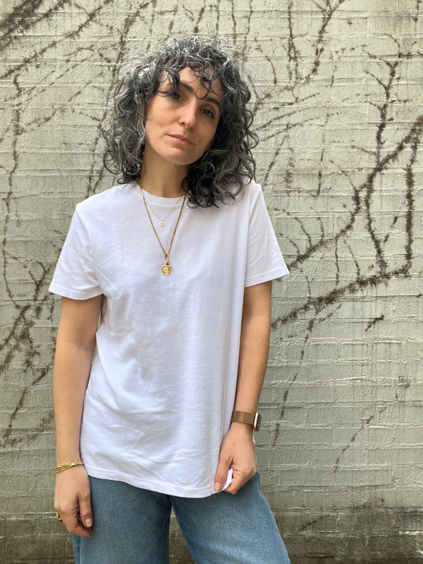 Supima Cotton Oversized Short Sleeve Tee Tops Enza Costa