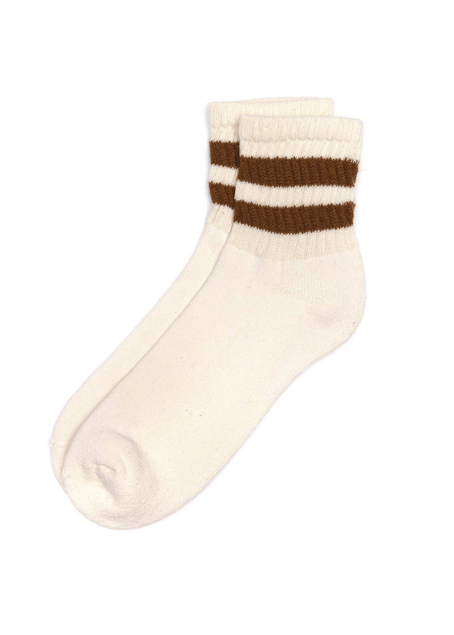 The Mono Stripe Quarter Crew Socks American Trench
