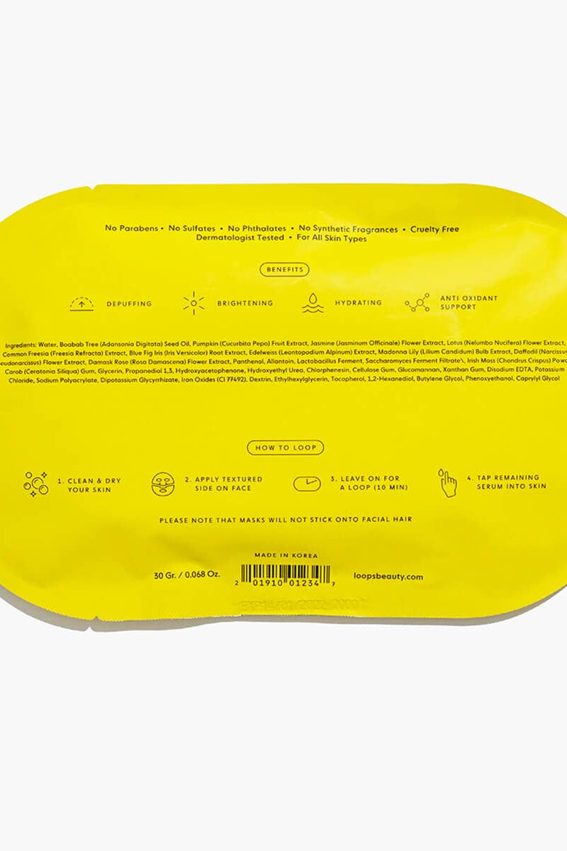 Sunrise Service Single Mask Skincare LOOPS - 5