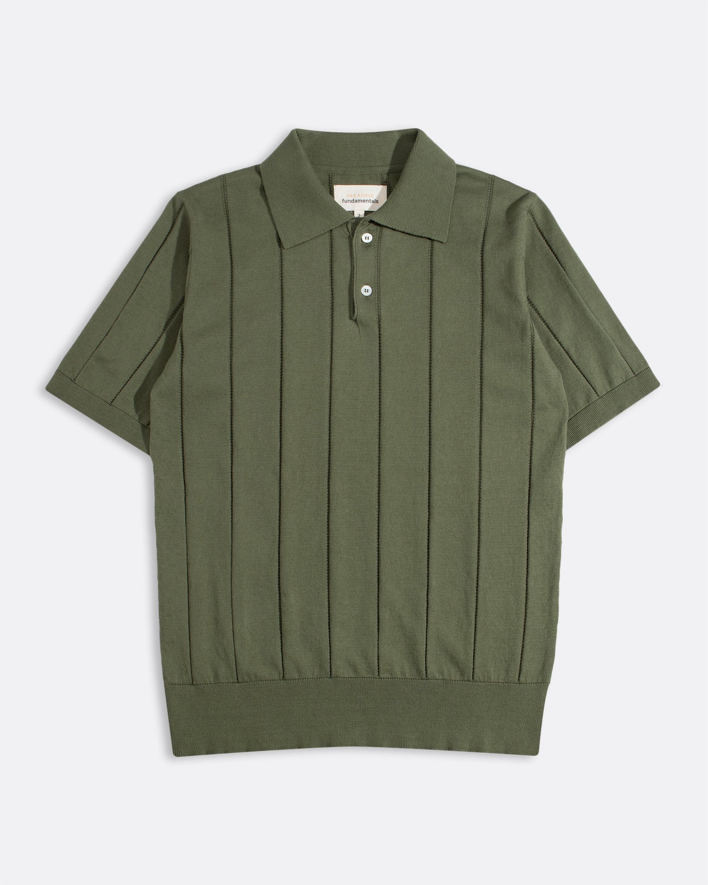 Jacobs Knitted Polo Polos Far Afield Green 1/S