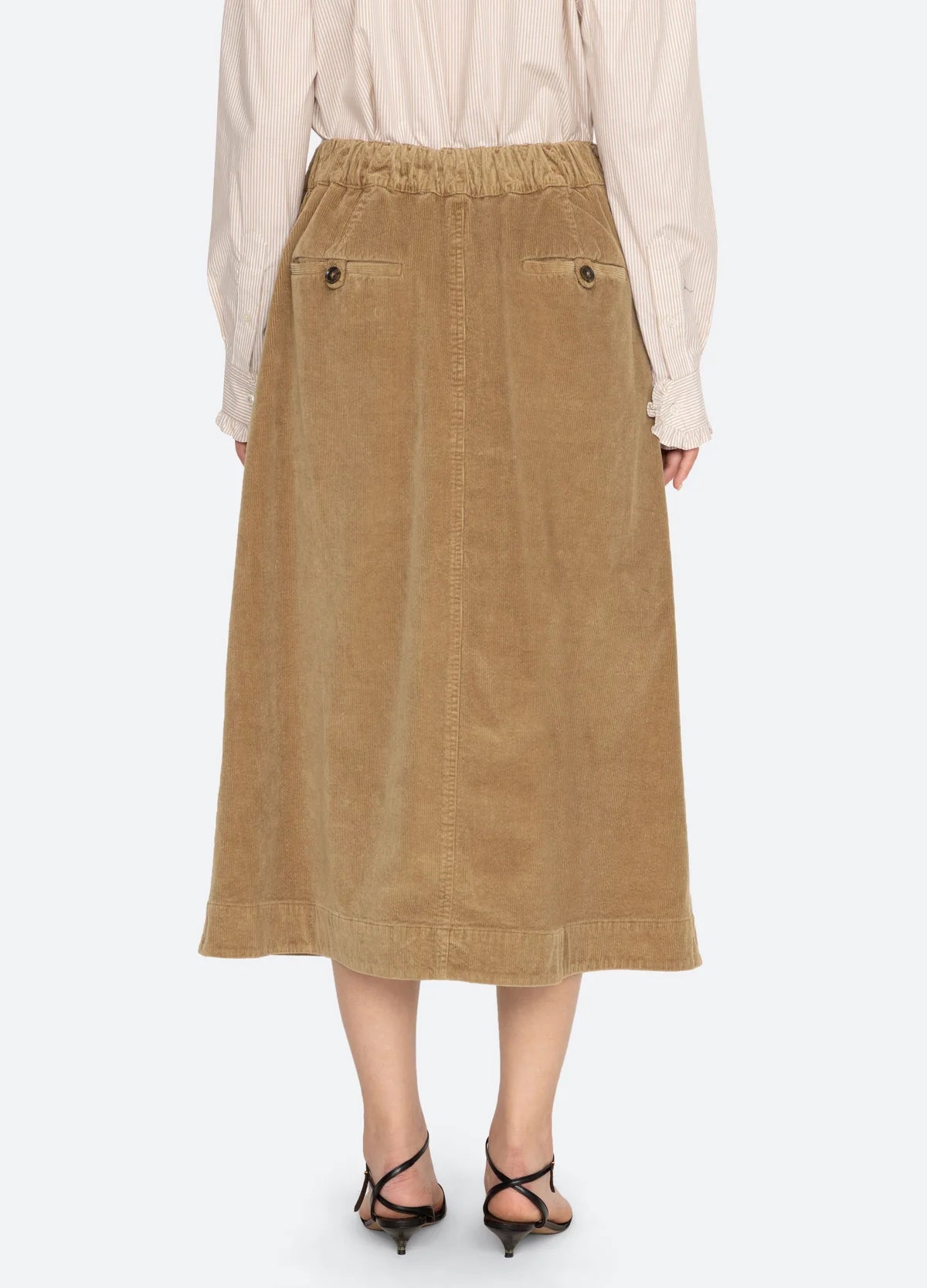 Garrett Corduroy Midi Skirt