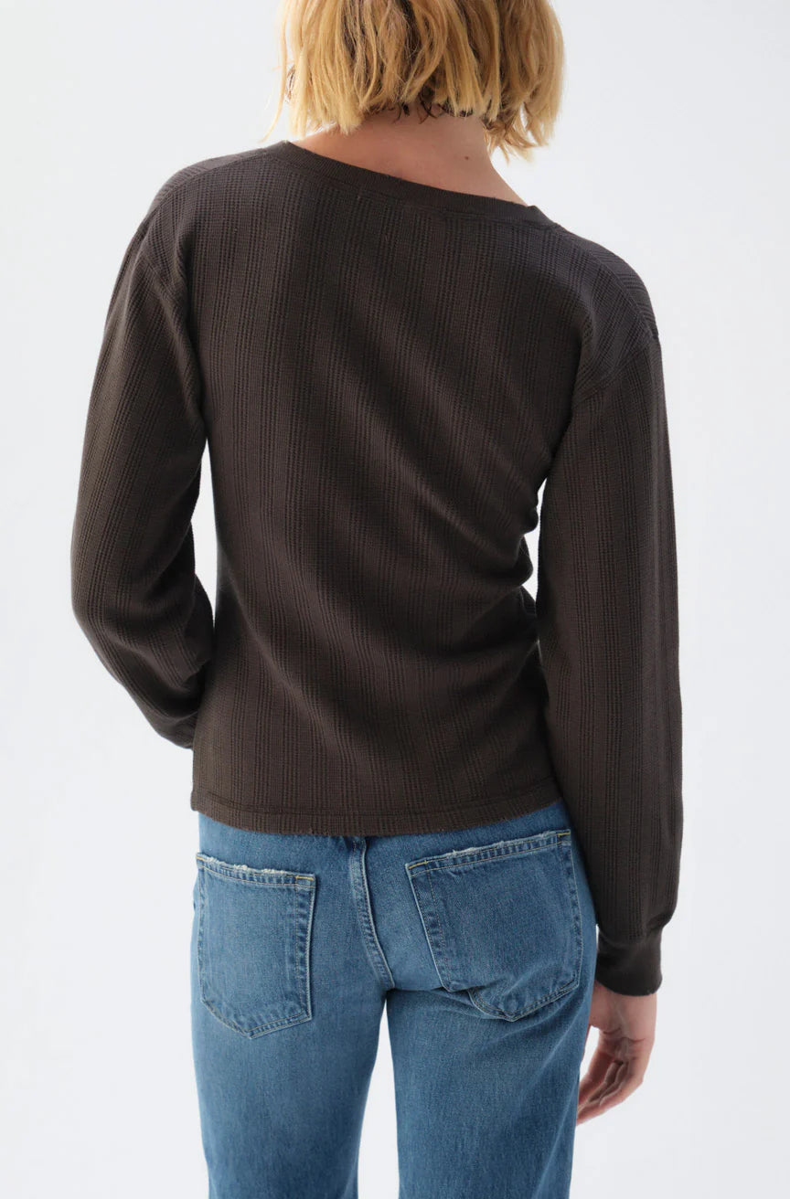 Beau Waffle Tee Tops AMO Denim