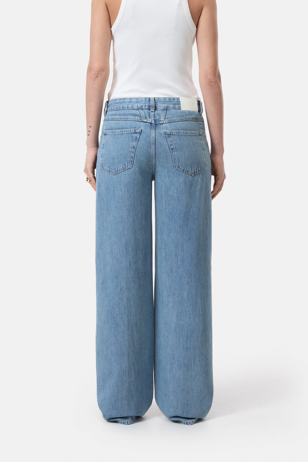 Nikka Wide Jean Bottoms Closed