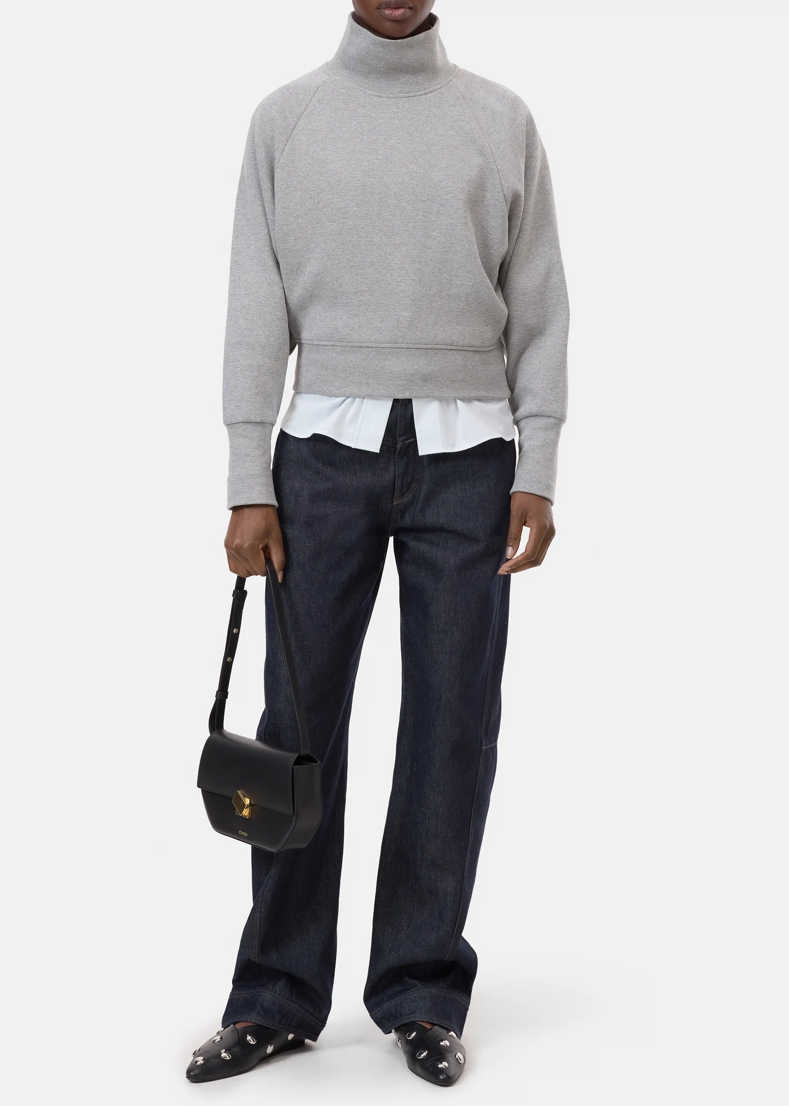 High neck sweatshirt Tops Closed