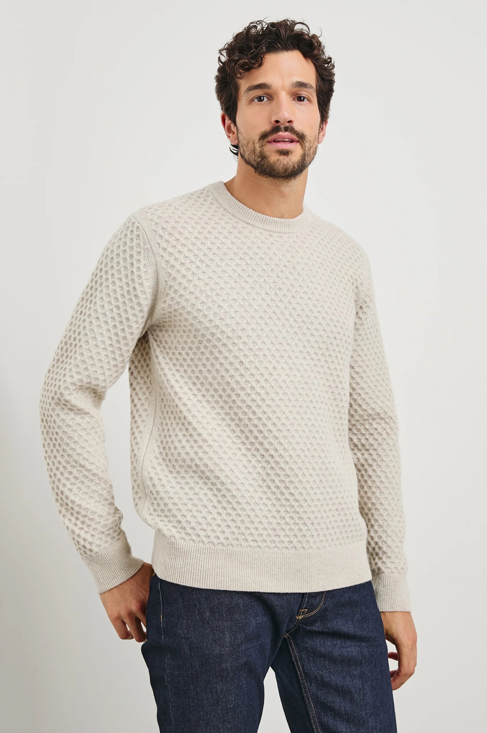Carrick Roll Neck Sweater Sweaters RAILS Oatmeal Heather S