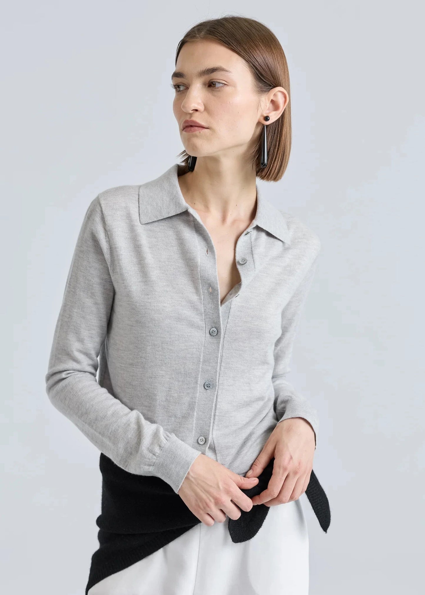 Slim L/S Knit Top