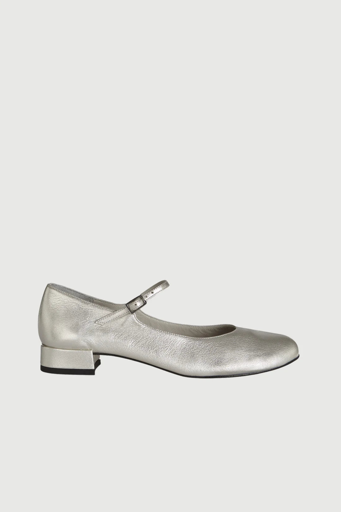 Emilia Mary Jane Shoes Augusta Silver 36 