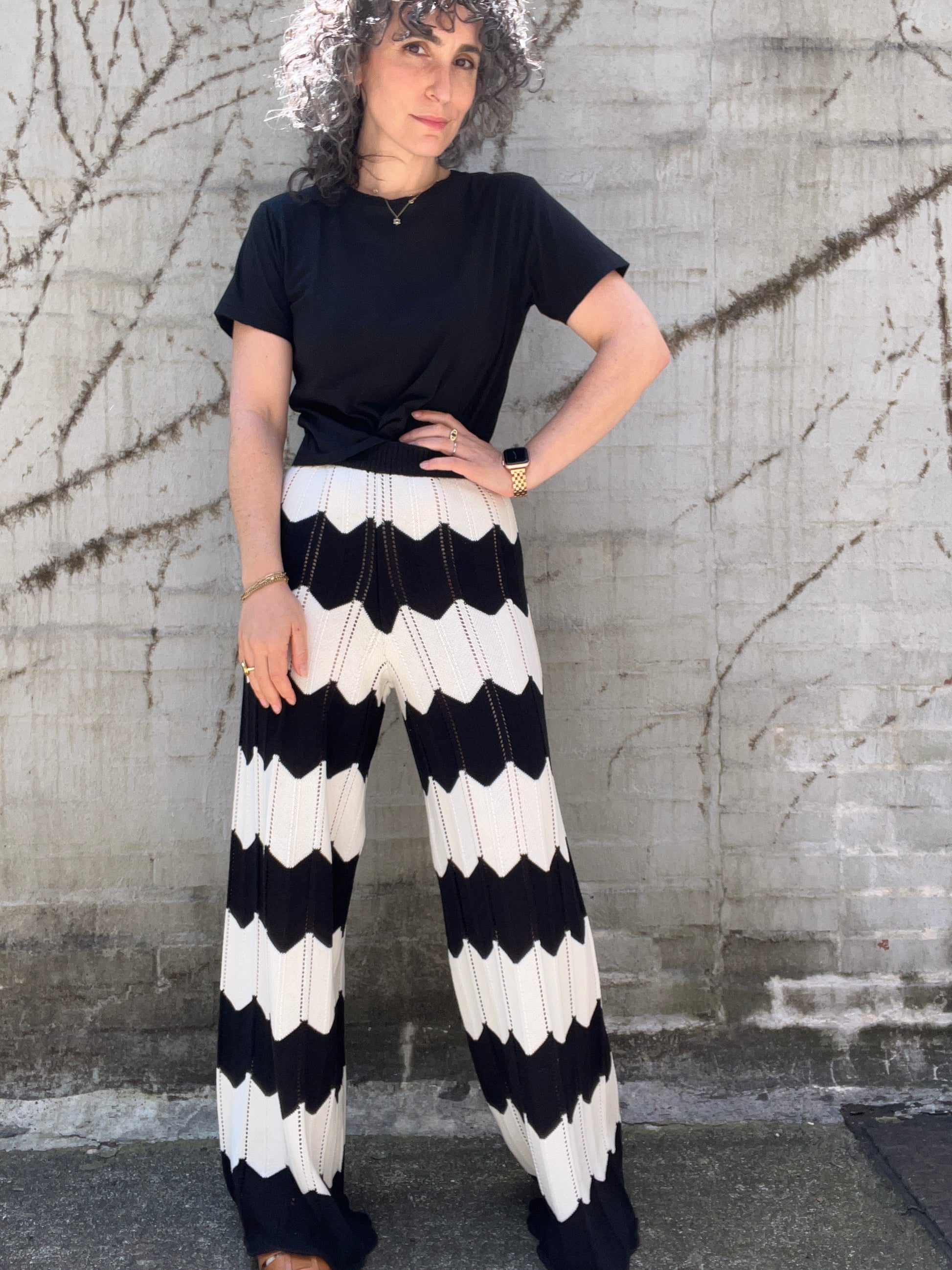 Zog Pant Pants Celmo Black and White S