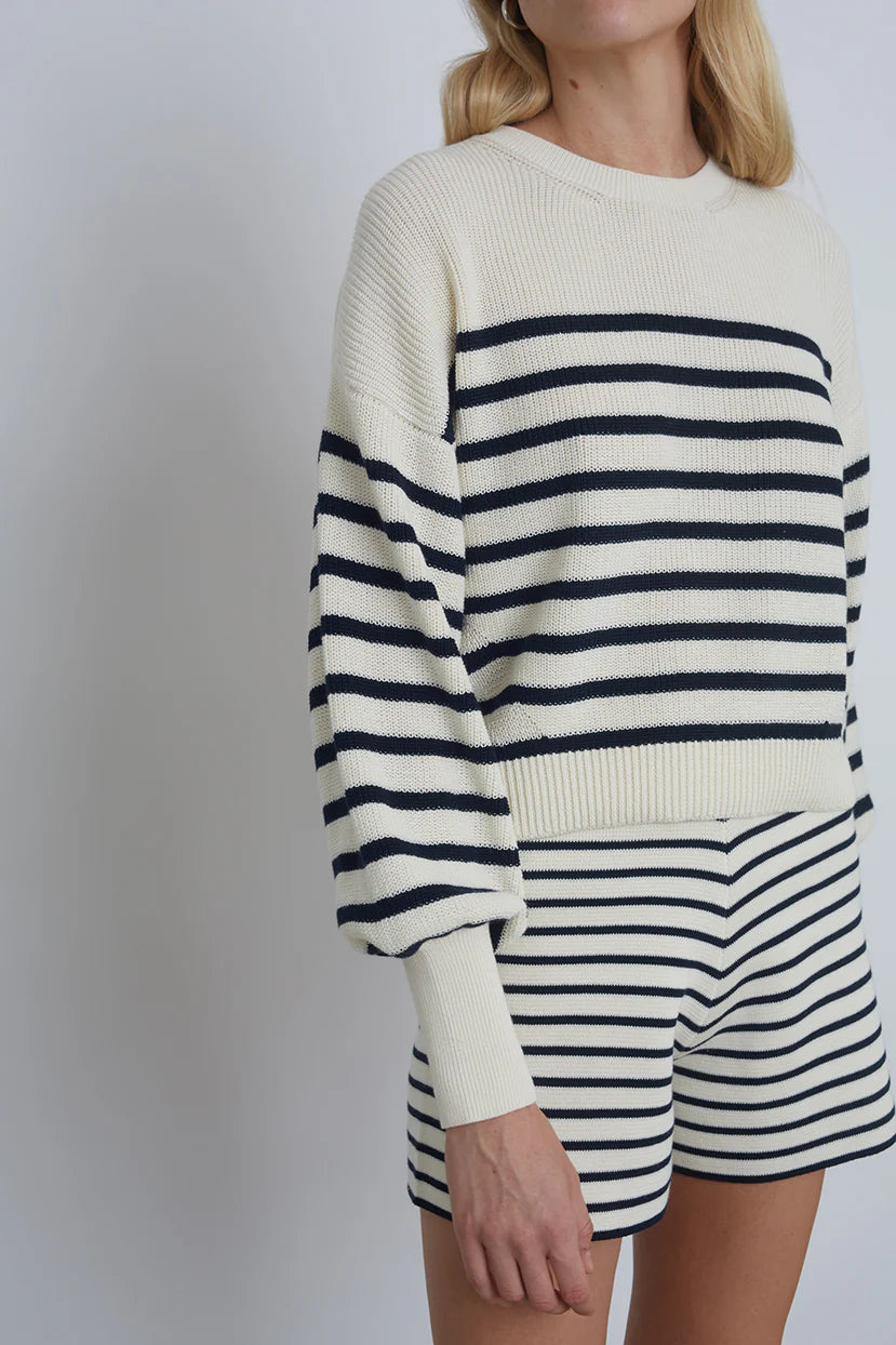 Lea Stripe Short Shorts Eleven Six