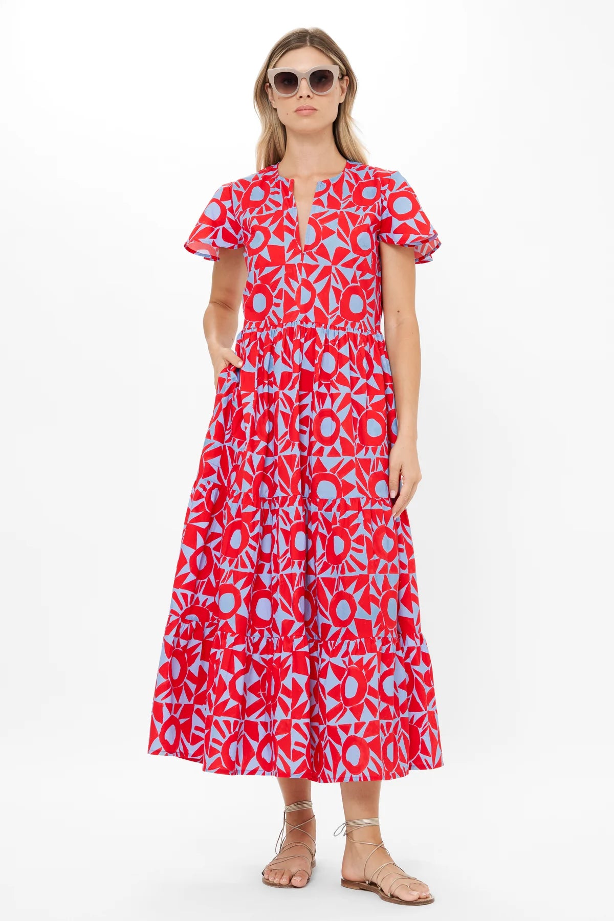 V-Neck Maxi Dresses Oliphant