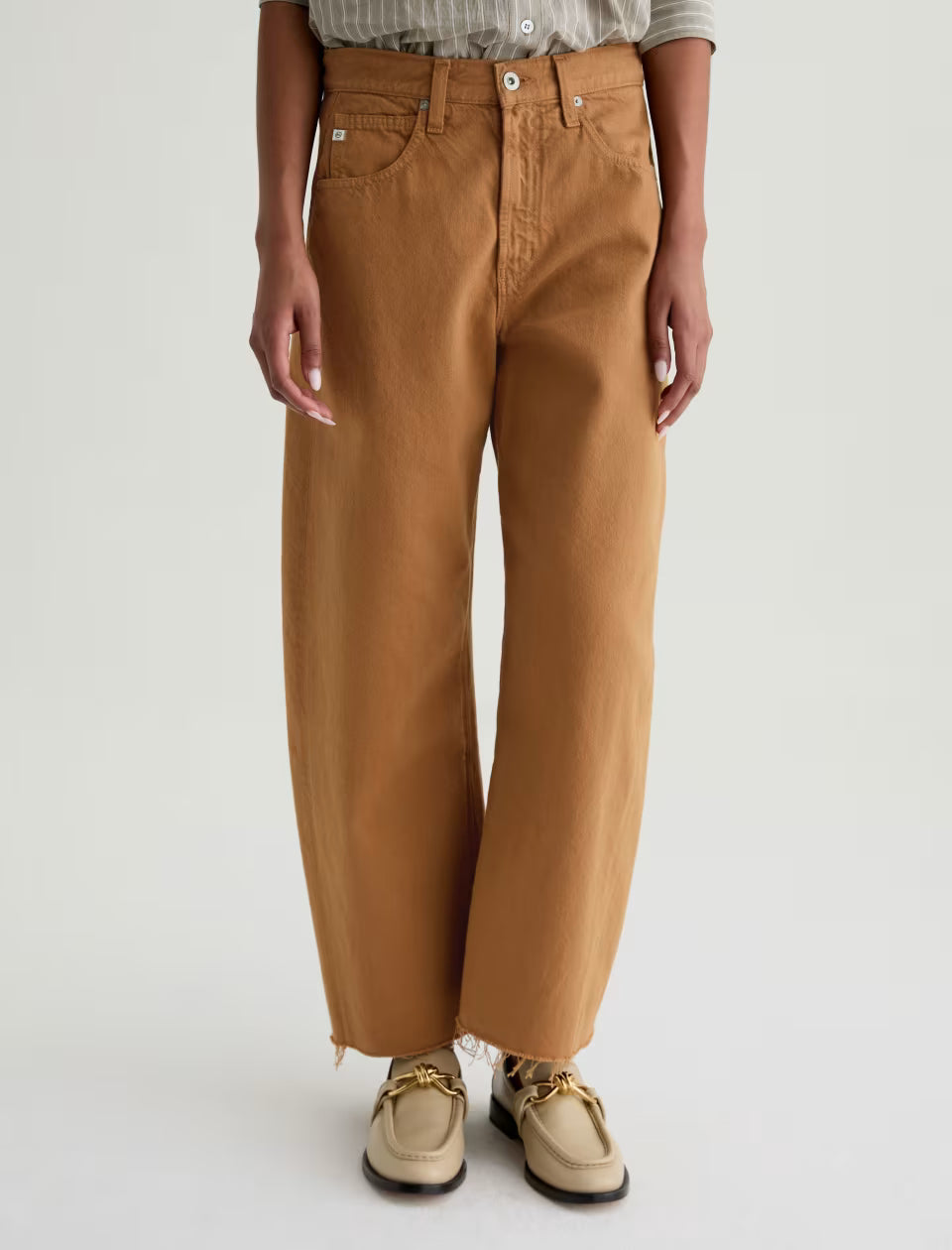 Hattie Crop Barrel Pants AG