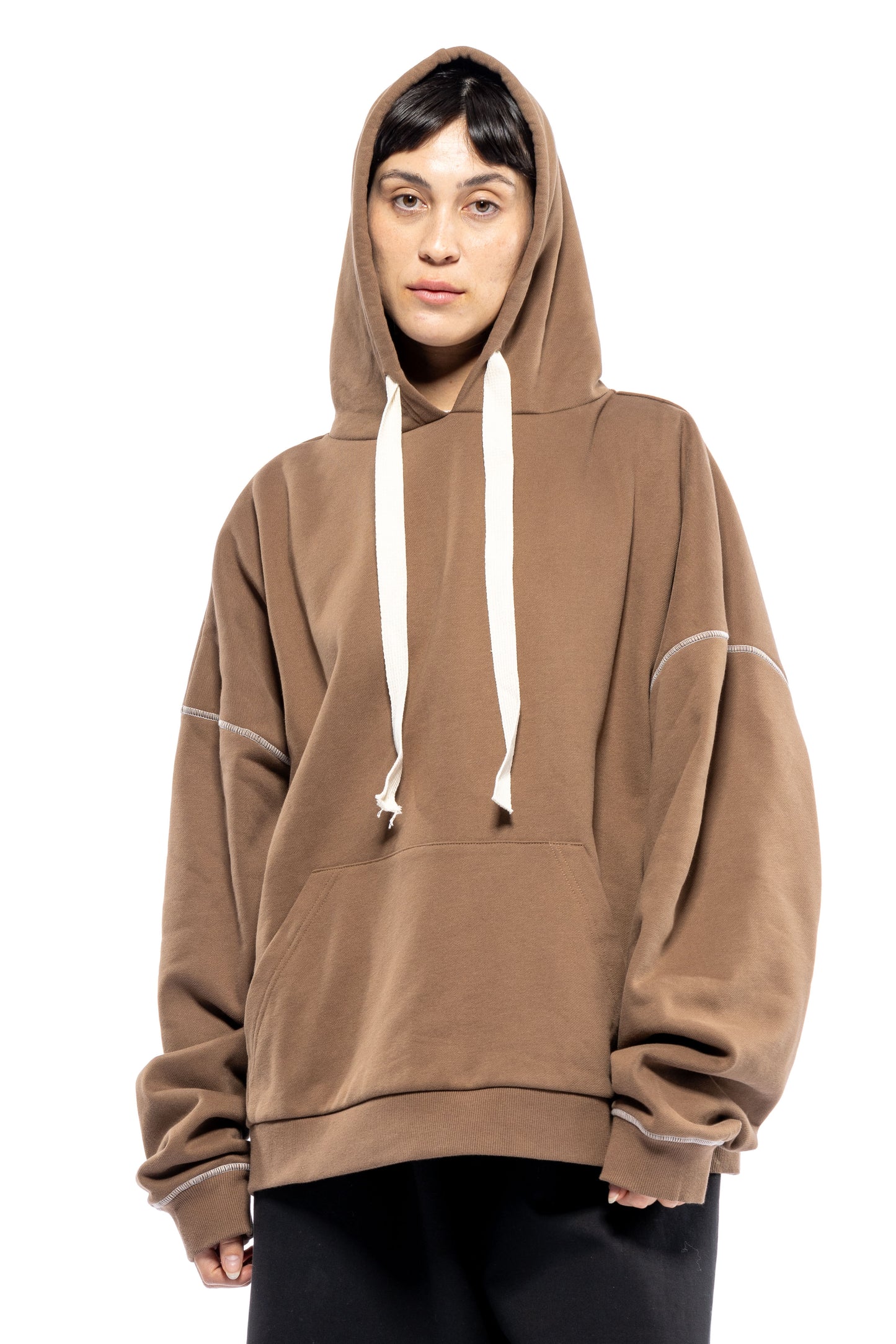 Oversize Wide Hoodie Sweaters Toit Volant