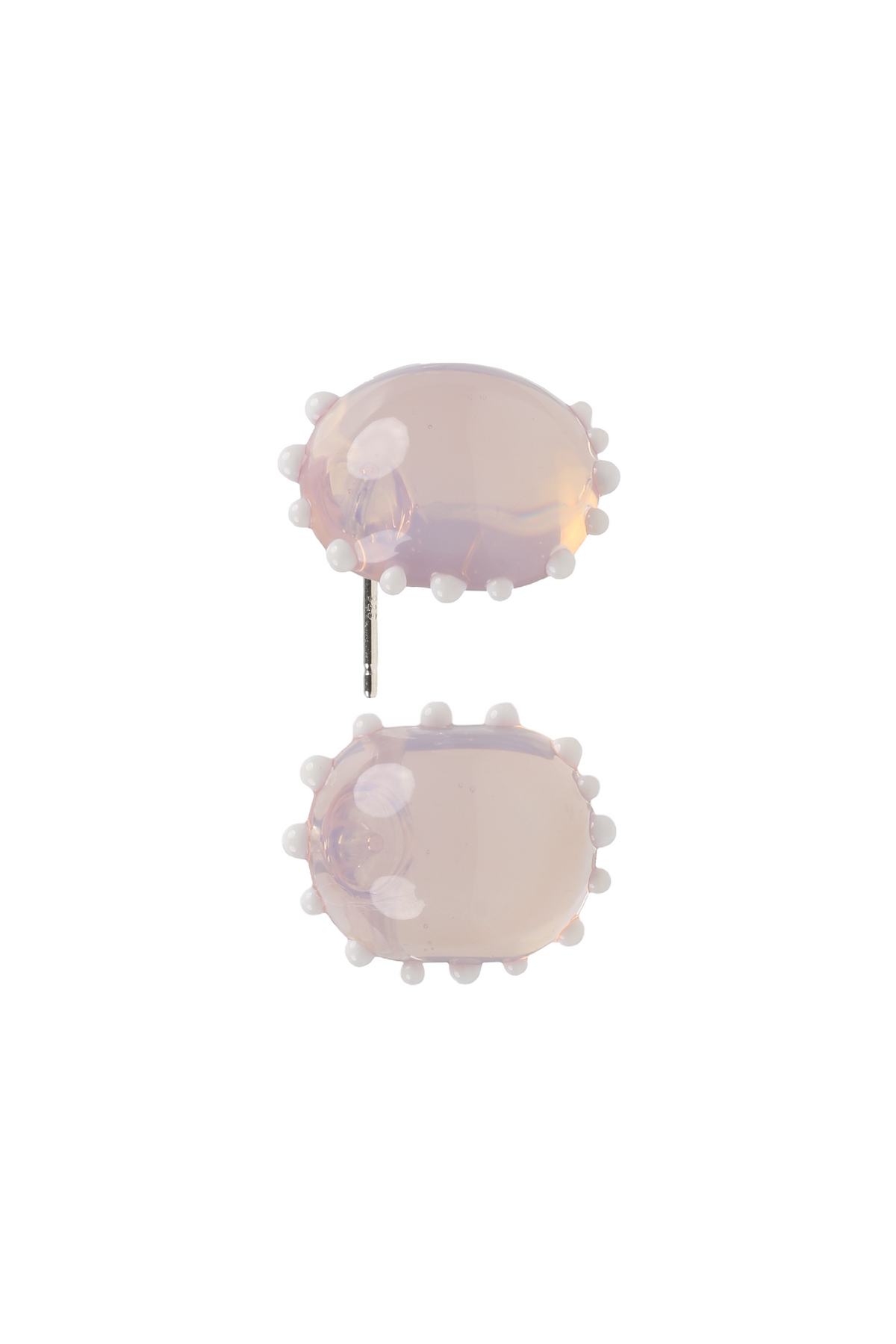 Orb Cluster Earrings - Opal Peach Jewelry KEANE - 2