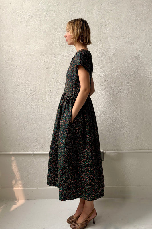 Hannah Dolman Sleeve Dress in Cotton Dresses CHRISTINE ALCALAY