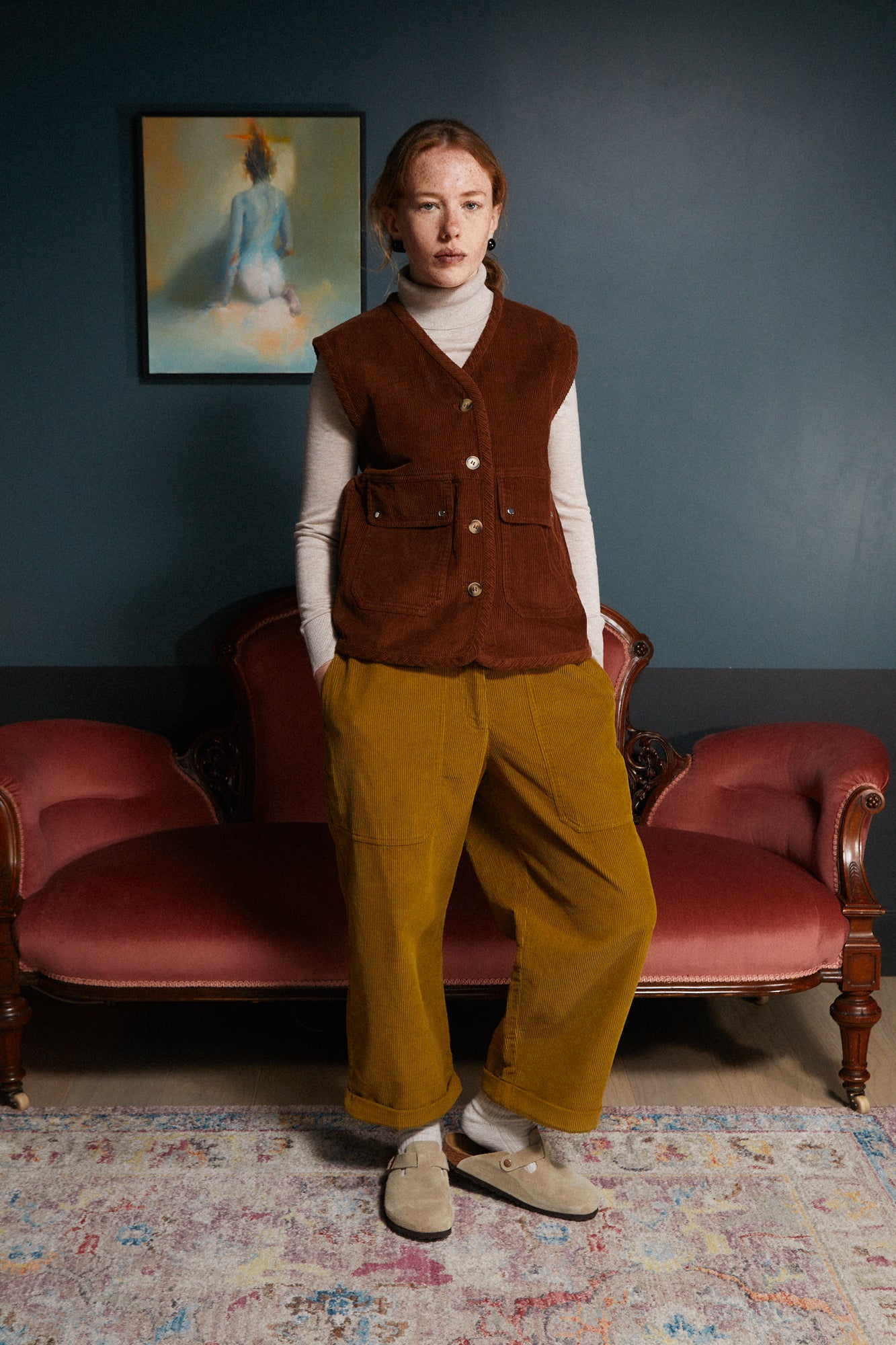 Beckett Crop Trouser LF Markey