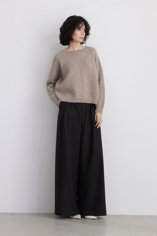 Jane Crew Neck Sweater in Alpaca Wool Sweaters CHRISTINE ALCALAY