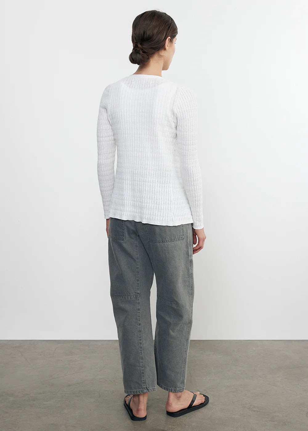 Linen Cotton Sweater Tank Tops Enza Costa