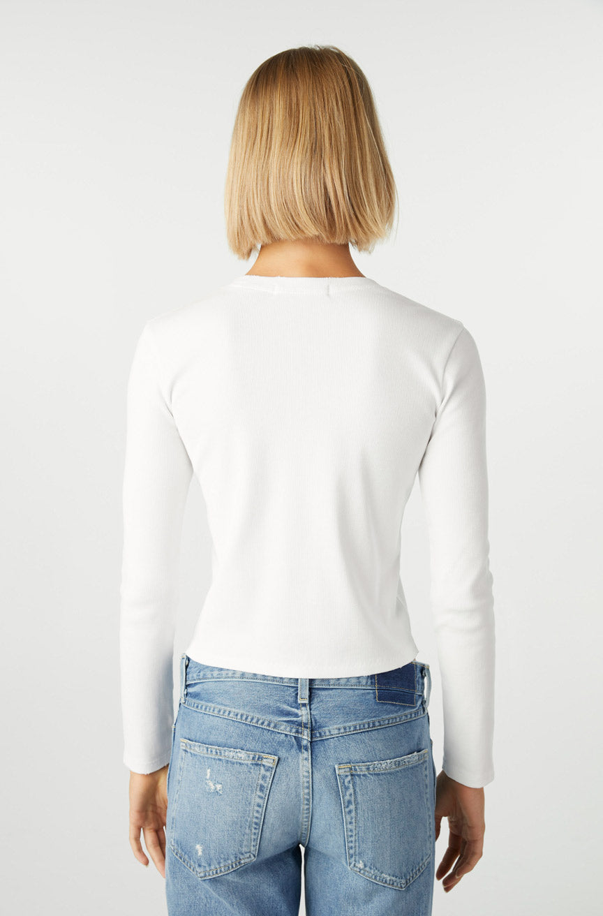 Slim Rib Tee T Shirts AMO Denim