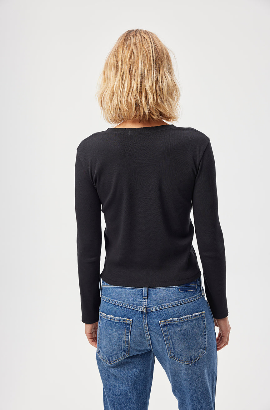 Slim Rib Tee T Shirts AMO Denim