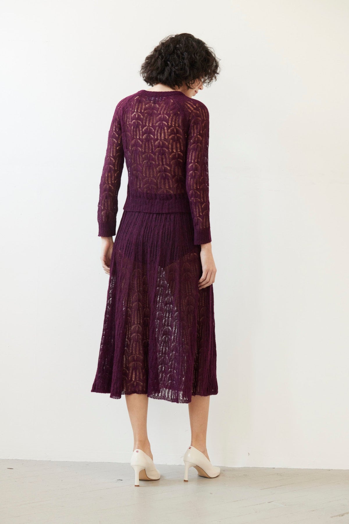 Miranda Lace Knit Sweater Sweaters CHRISTINE ALCALAY - 5