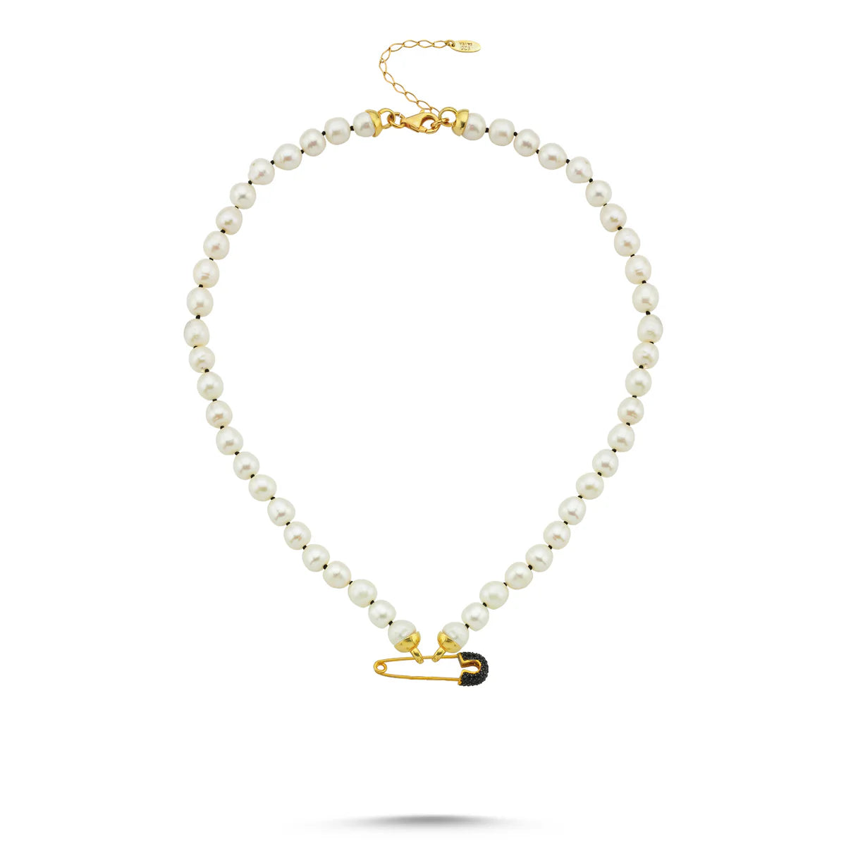 Goldy Jazz Pearl Necklace Necklaces Irem Maisonirem