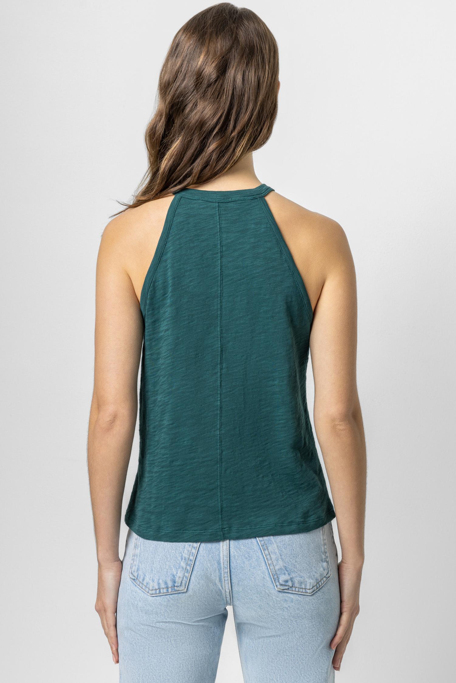 Halter Crewneck Tank Tops Lilla P.