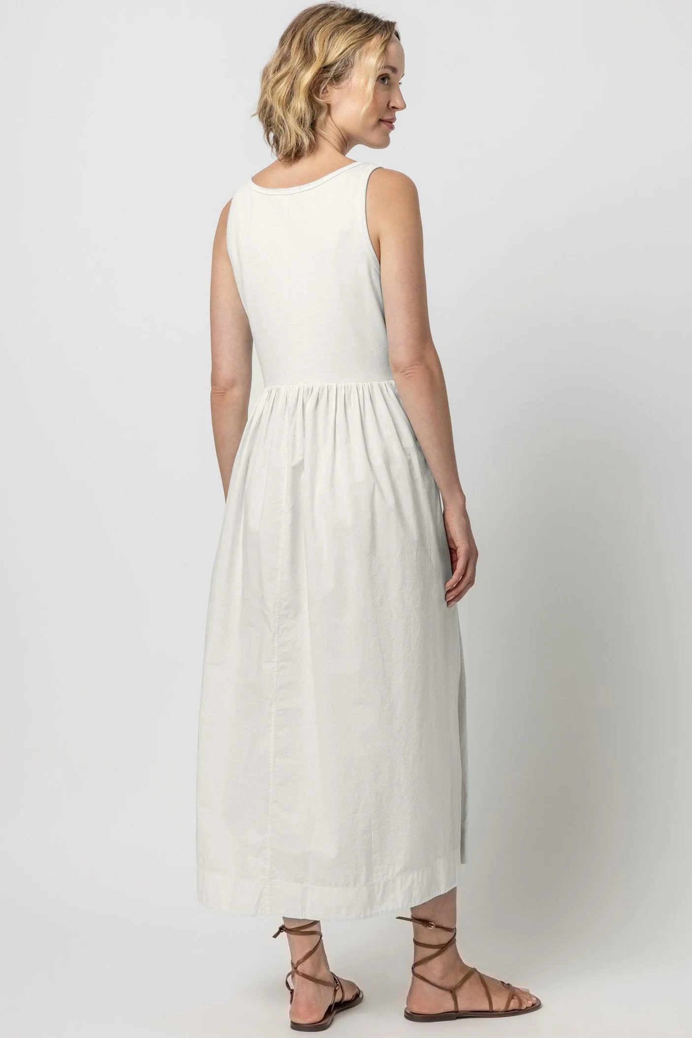 Mixed Media Maxi Dress Dresses Lilla P.
