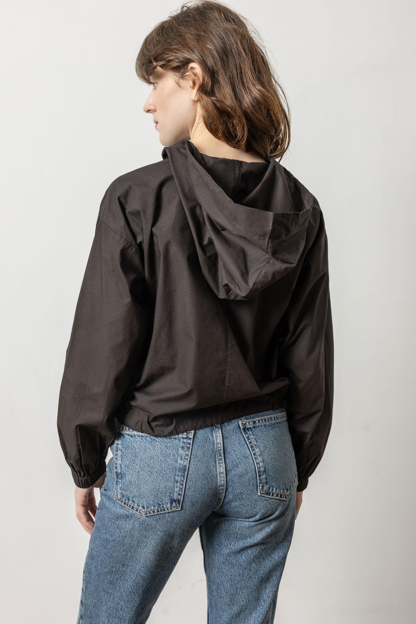 Poplin Hoodie Jackets Lilla P.