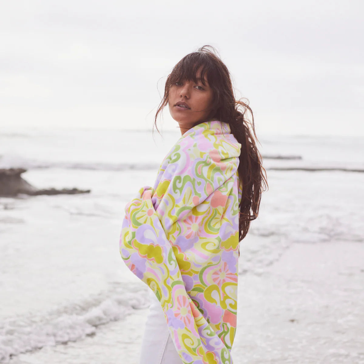 Psychedelic Sunshine Towels Slowtide