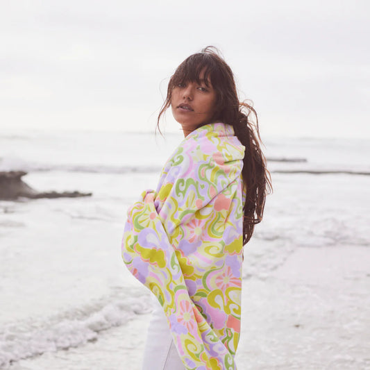 Psychedelic Sunshine Towels Slowtide