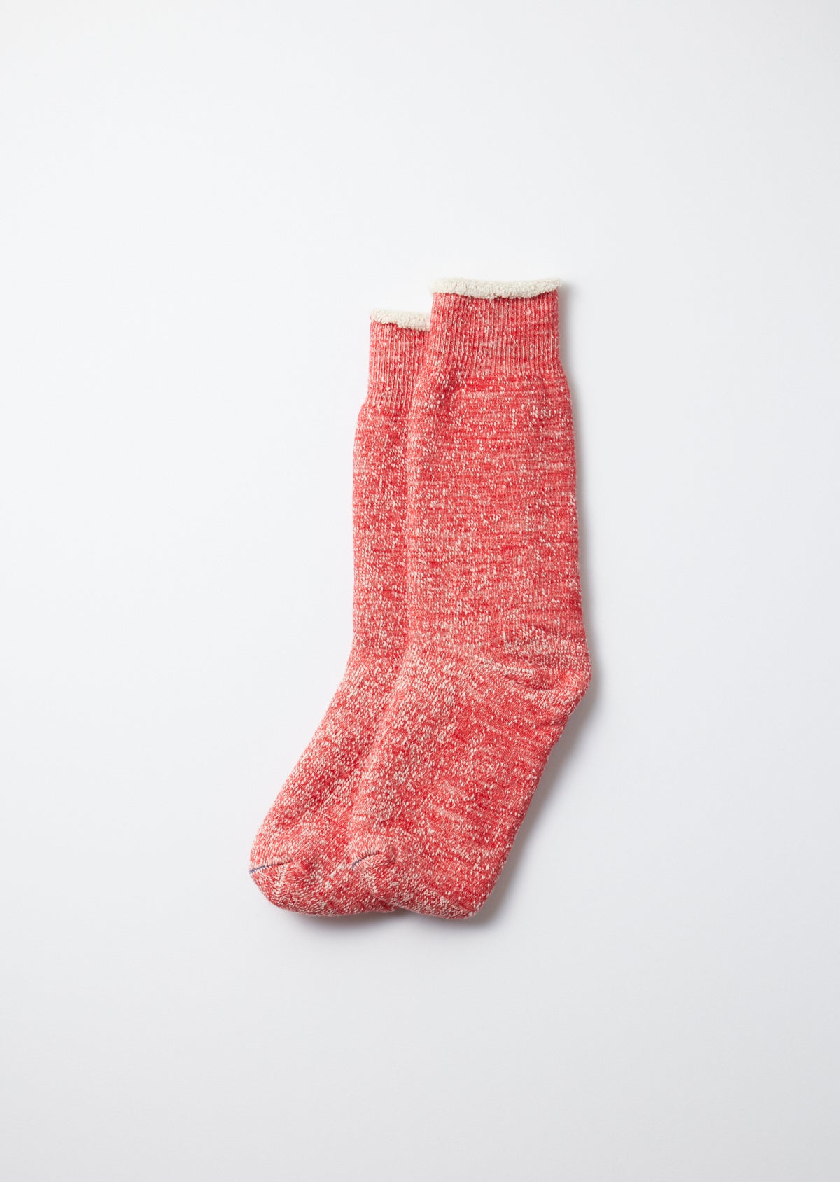 Double Face Crew Socks Socks RoToTo Red M